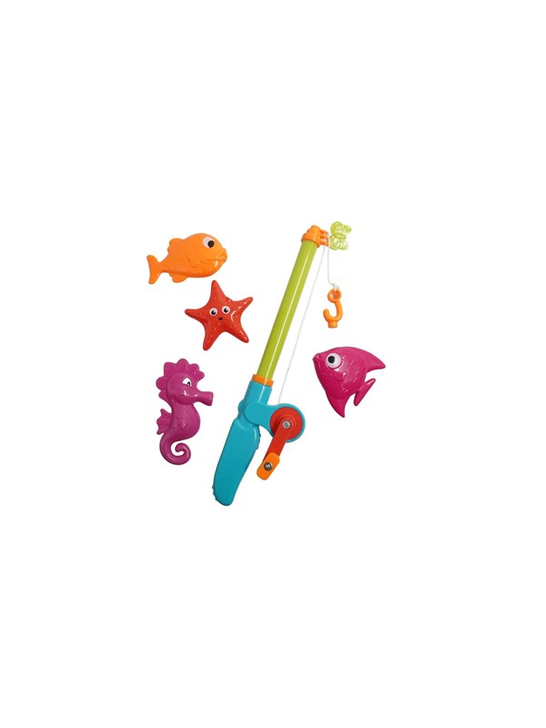 Happy Summer Fishing Game with Fishing Rod