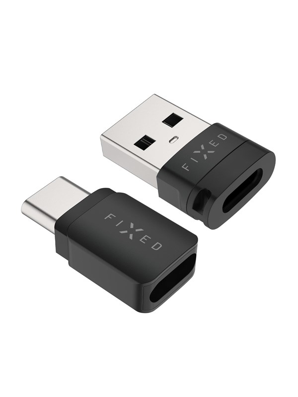 FIXED Data Blocker 2in1 USB-A & USB-C 240W for safe charging Black