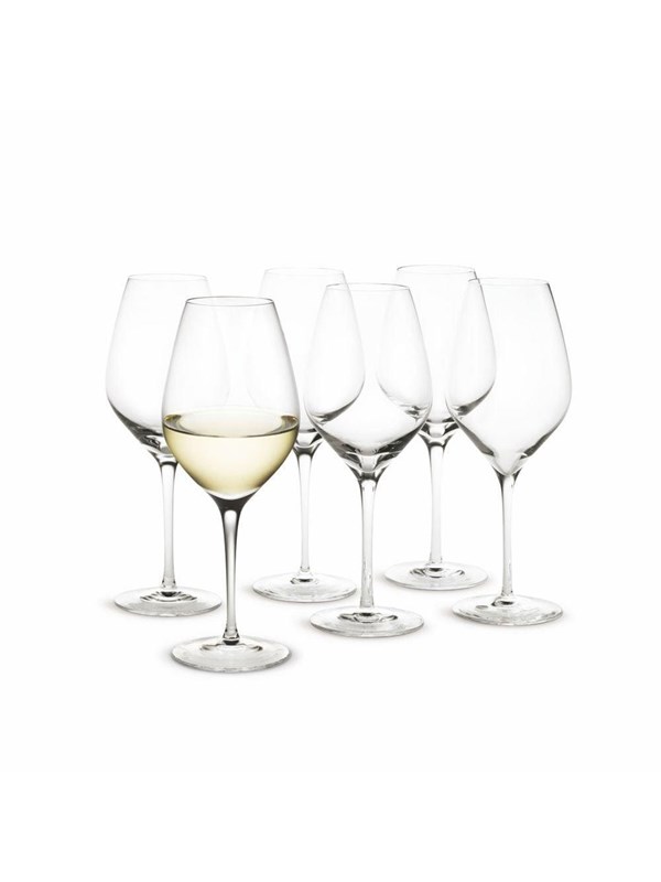 Holmegaard - Cabernet White Wine Glass 36 cl - 6 pcs