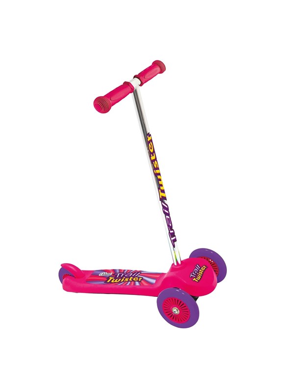 Ozbozz Trail Twist Scooter Pink