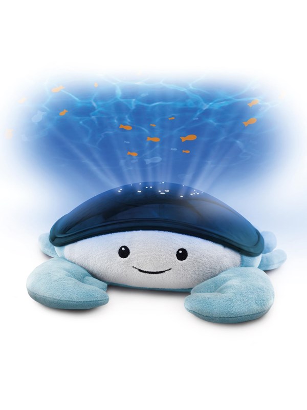ZAZU Cody de Krab Ocean Projector – Baby Projector Nachtlampje met Bewegende Golven & Vissen – Huilsensor – 3 Geluiden – Blauw