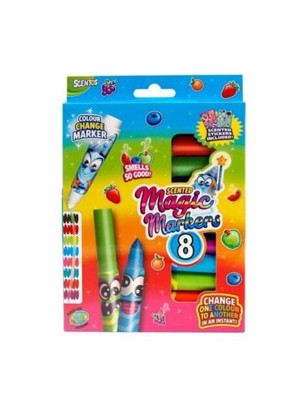 Scentos Magic Markers 8 pcs