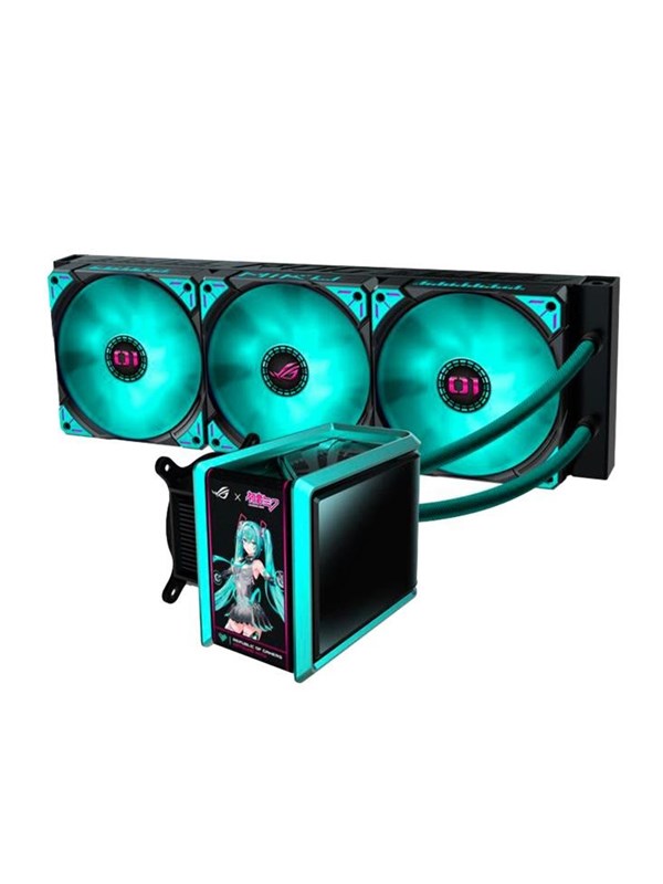 ASUS ROG RYUO IV 360 ARGB MIKU - CPU waterkoeling