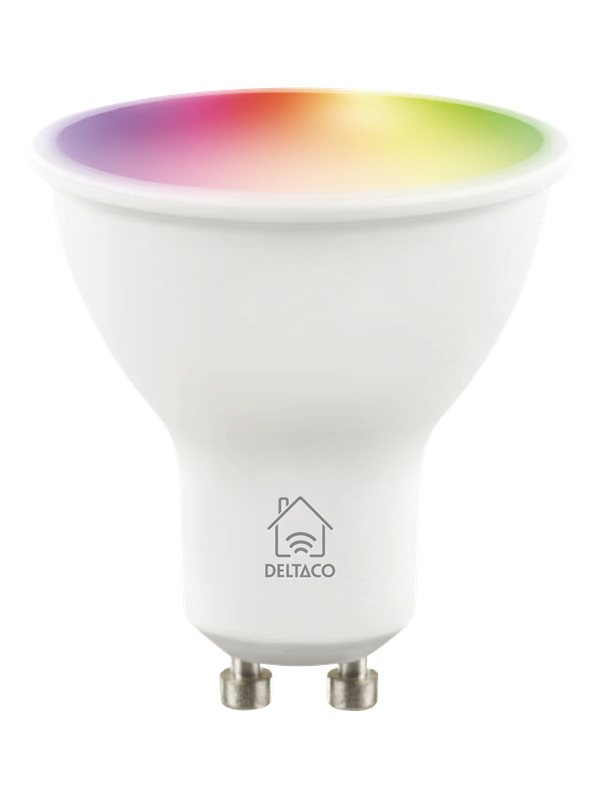 Deltaco Smart LED-bulb GU10 RGB Wi-Fi 4.7 W