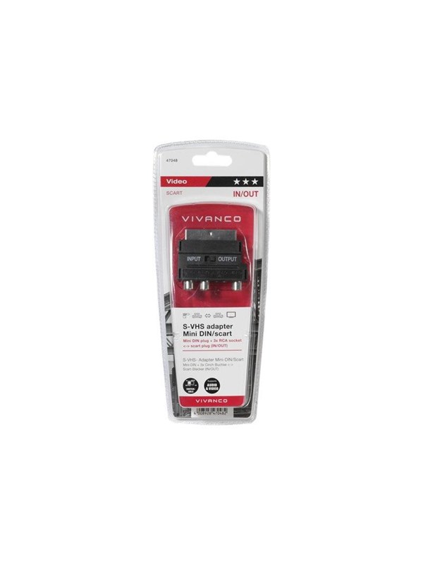 Vivanco 47/41 04 - video / audio adaptor - S-Video