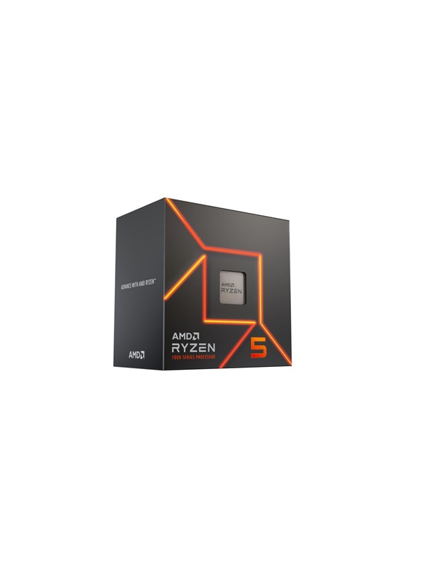 AMD Ryzen 5 7400 Wraith Stealth CPU - 6 kernen - 3.3 GHz - AMD AM5 - AMD Boxed (met koeler)