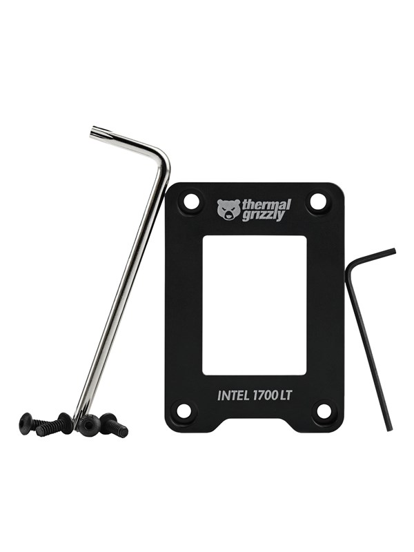 Thermal Grizzly CPU Intel 1700 LT - Contact Frame Intel 13e/14e gen - zwart