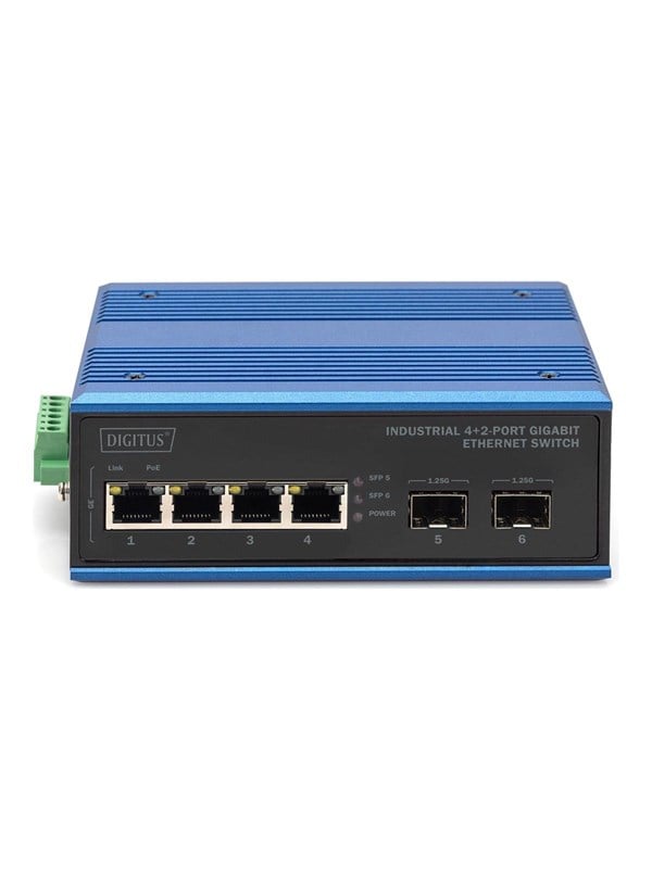 DIGITUS DN-651148 - switch - industrial - 4 ports