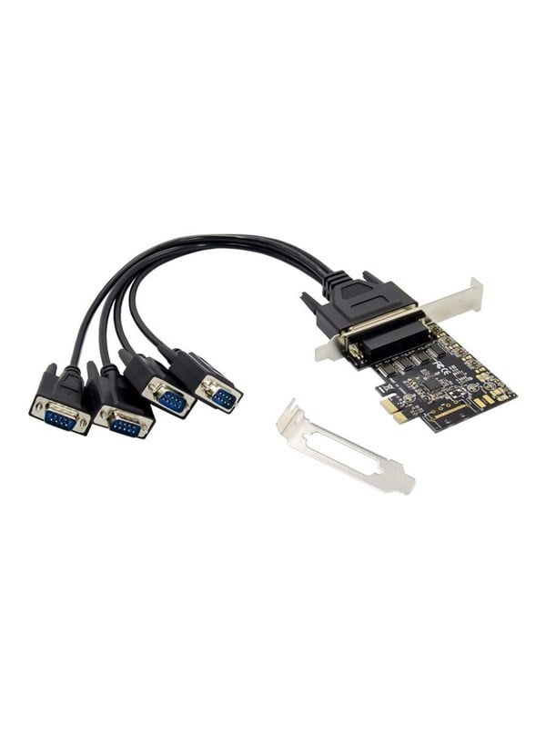 Conceptronic - serial adapter - PCIe 2.0 - RS-232 x 4