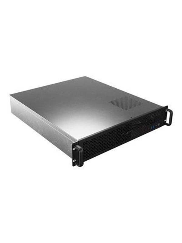 Lanberg - rack-mountable - 2U - ATX - Case - Server (Rack) - Zwart