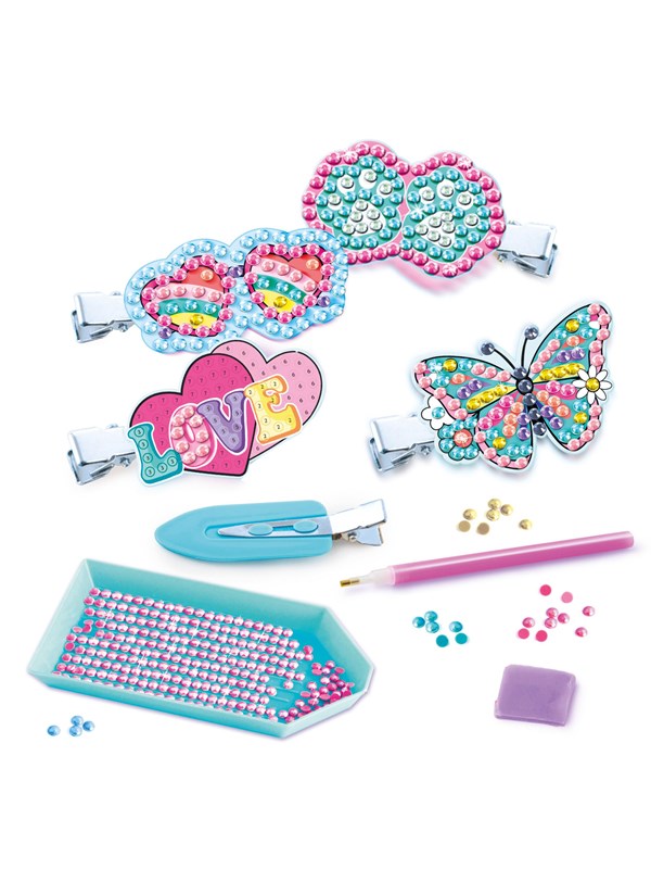 Style 4 Ever Diamond Art Hair clip set