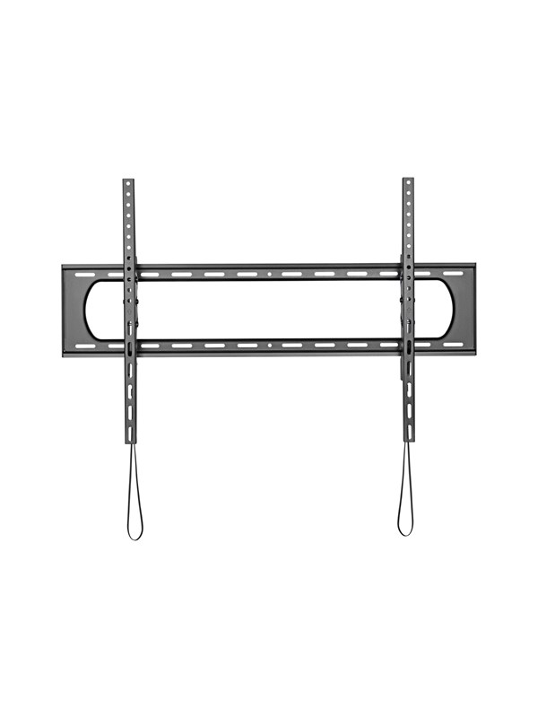 Deltaco Office ARM-473 mounting kit - for LCD TV / curved LCD TV - heavy-duty tiltable 120 kg - black - Max 120 kg - recommended for 120 "