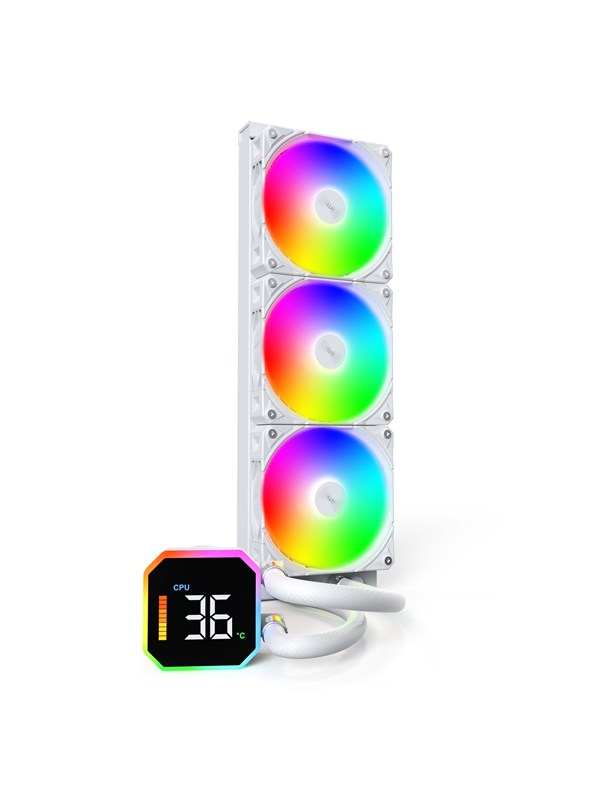Montech Hyper Flow Digital 360 White - CPU waterkoeling