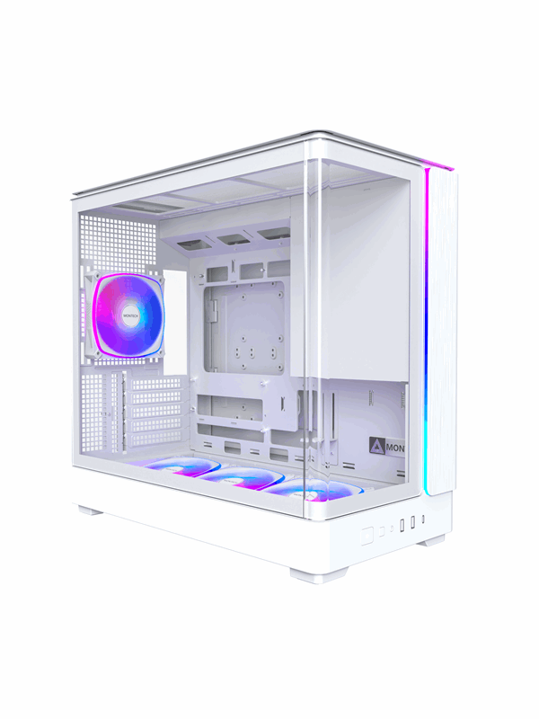 Montech King 15 Pro White - Case - Minitower - Wit