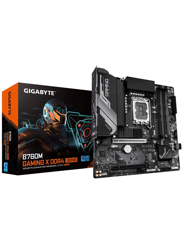 GIGABYTE B760M GAMING X DDR4 GEN5 Moederbord - Intel B760 - Intel LGA1700 - DDR4 RAM - Micro-ATX