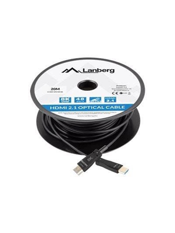 Lanberg HDMI cable with Ethernet - 80 m