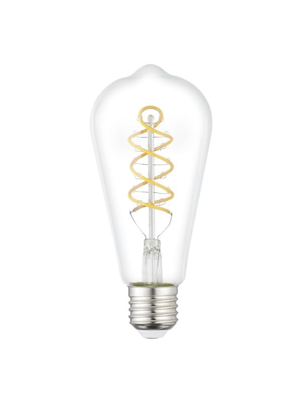 Eglo Ledfilamentlamp Edison - D6,4cm - Warm Wit - E27 - 7,3w