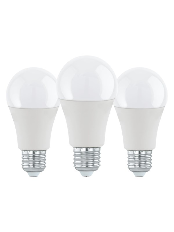 EGLO LED spot A60 11W 1055LM 3000K 3 stuks OPAAL E27