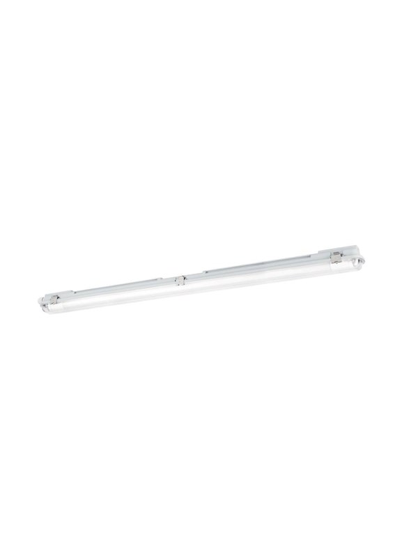 EGLO ECO TUBE-E ARMATUUR L1285 1X18W IP65 GRIJS/TRANSP.