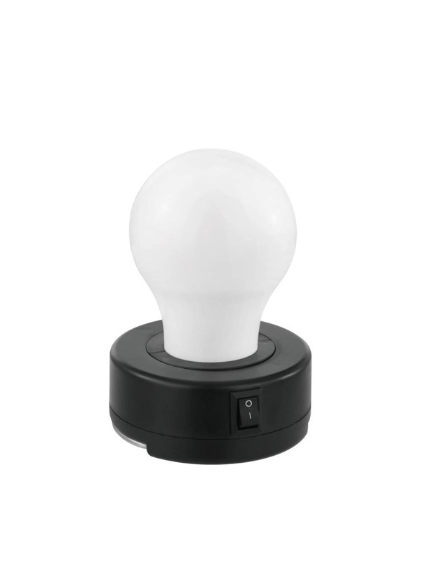 EGLO RAFAELA MAGNEETLAMP MET ACCU WIT/ZWART