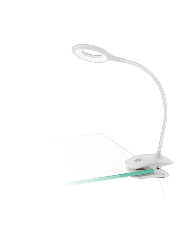 EGLO CABADO KLEMSPOT USB OPL. TOUCH 300LM WIT