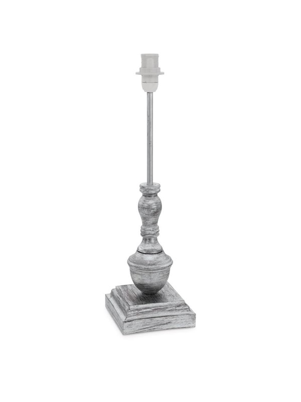 EGLO VINTAGE TAFEL ANTIEK ZILVER MET KAP