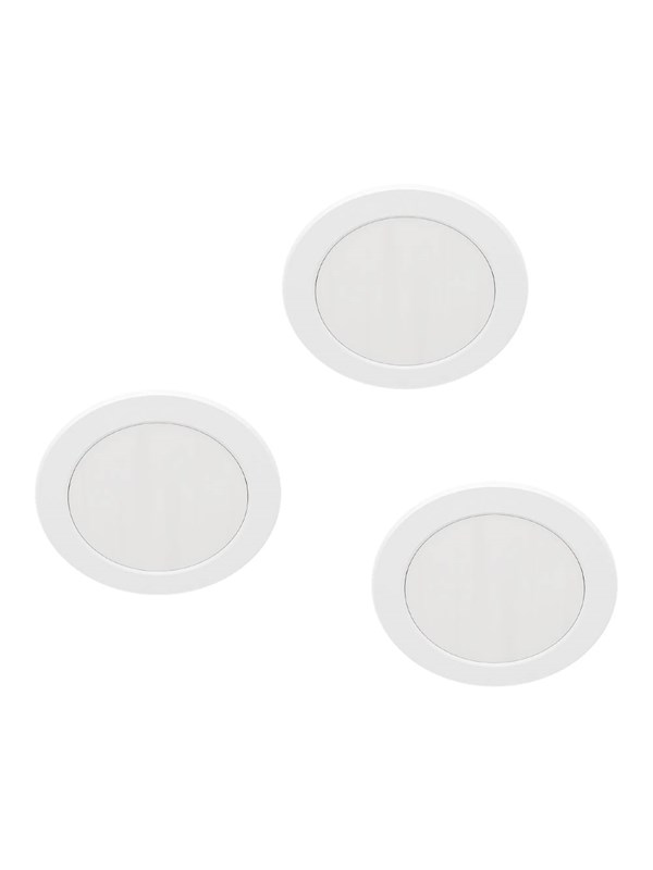 EGLO ABIUL INGEBOUWD. SET Ø86 CCT 3X300LM DEMPER. IP44 WIT