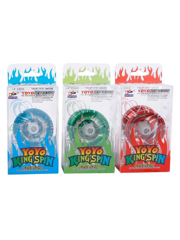 Van Manen Jojo Yoyo King Spin Junior 15 Cm Aluminium