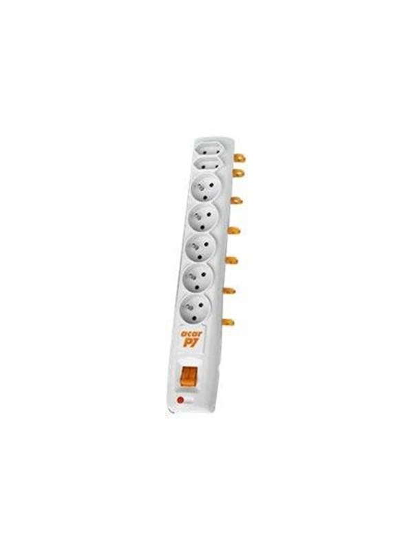 Acar Stekkerstrip 1,5M 7 Stopcontacten P7 Met Automatische Monitoring En