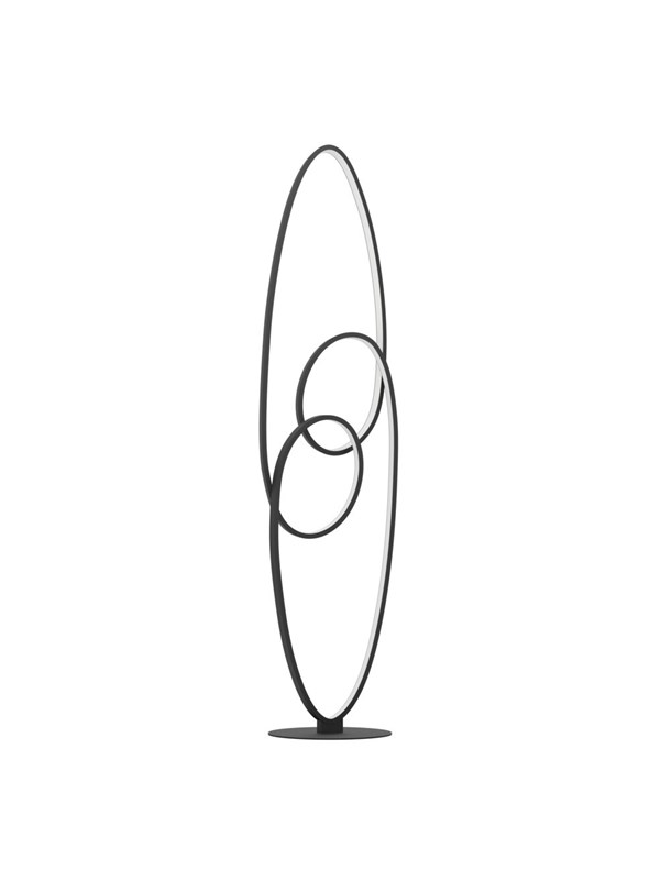 EGLO GIANELLA VLOER H1205 4400LM ZWART