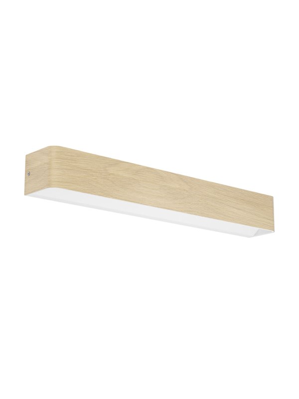 EGLO SANIA 6 WALL L620 3200LM IP44 HOUTKLEUR/WIT/SAT