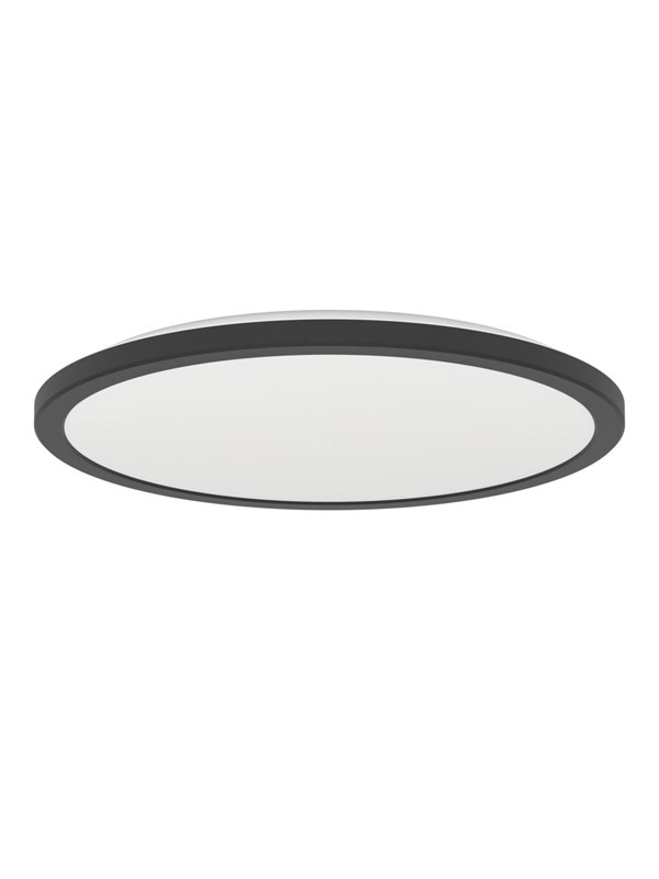 EGLO ROVITO PLAFONDLAMP Ø390 CCT 21W 2625LM IP44 ZWART