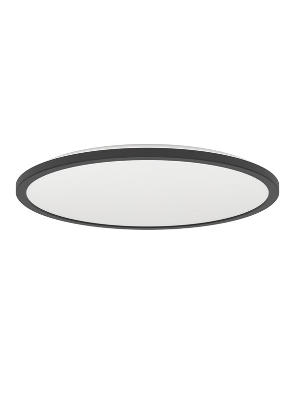 EGLO ROVITO PLAFONDLAMP Ø500 CCT 28,8W 2795LM IP44 ZWART