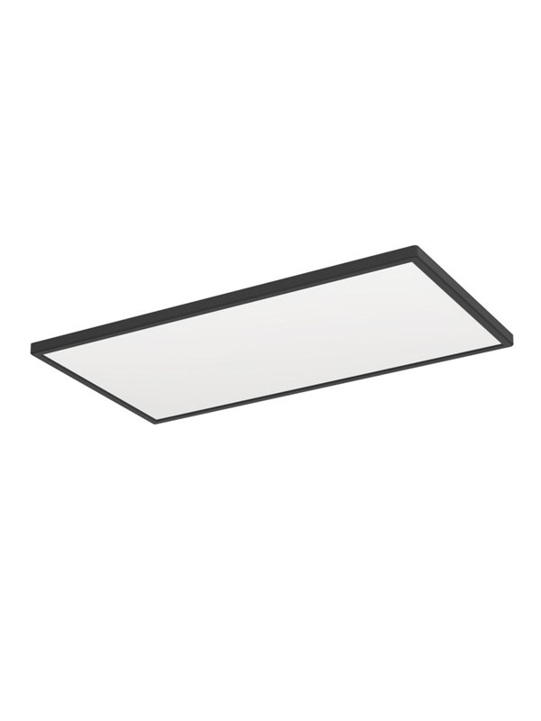 EGLO ROVITO PLAFOND 570x300 CCT 21W 3000LM IP44 ZWART