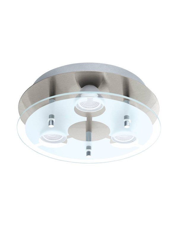 EGLO CABO PLAFONDLAMP 3X5W 3X400LM 3-STAPS SATIJN