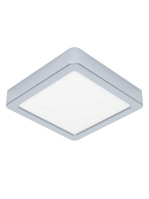 EGLO FUEVA 6 PLAFOND 150X150 CCT 7W 1100LM IP44 CHROOM