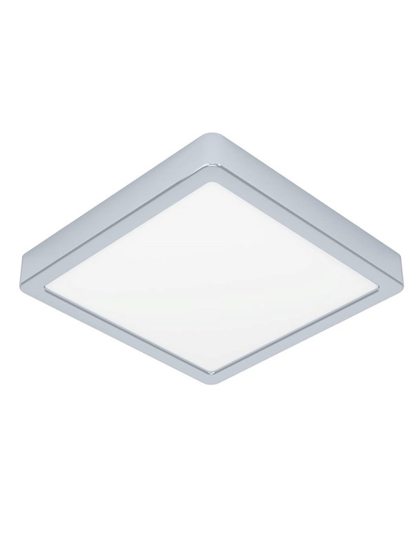 EGLO FUEVA 6 PLAFOND 220X220 CCT 10.5W 1700LM IP44 CHROOM