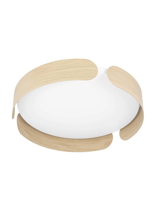 EGLO VALCASOTTO PLAFONDLAMP Ø370 20W 2400LM 3000K BRUIN/WIT FSC
