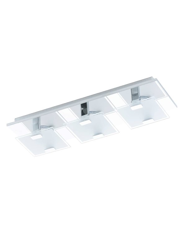 EGLO VICARO PLAFONDLAMP 3X2.5W 3X180LM CHROOM
