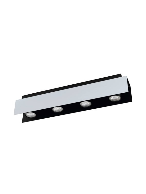 EGLO VISERBA PLAFONDLAMP 4X400LM ALU