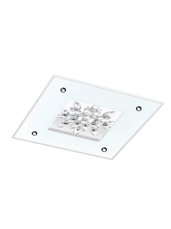 EGLO BENALUA 1 PLAFOND 4X1000LM KRISTAL/WIT