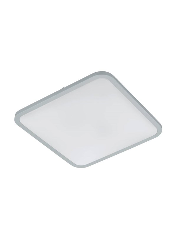 EGLO COGOLETO PLAFOND 490X490 3200LM 3000-5000K WIT/ZILVER MET AFSTANDSBEDIENING B.