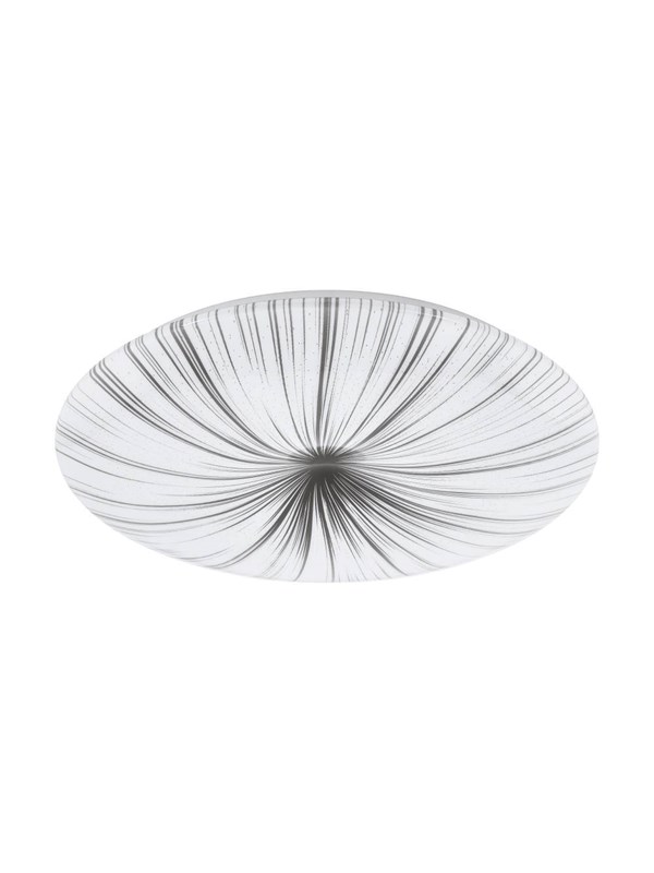 EGLO NIEVES PLAFONDLAMP Ø510 3710LM WIT/ZILVER