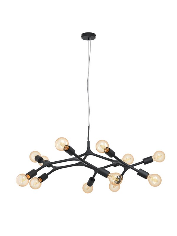 EGLO BOCADELLA HANGER 12L ZWART