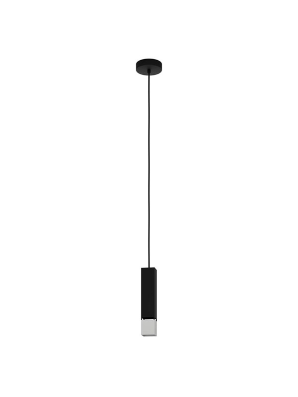 EGLO Butrano Hanglamp - GU10 - Staal - Zwart|Zilver
