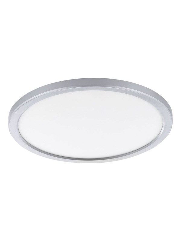 EGLO CAMPASPERO 2 PLAFOND Ø295 18W 1900LM 4000K ZILVER/WIT