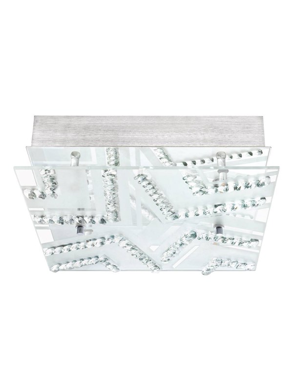 EGLO VERDESCA PLAFOND SATIJN/BEKLEED/KRISTAL