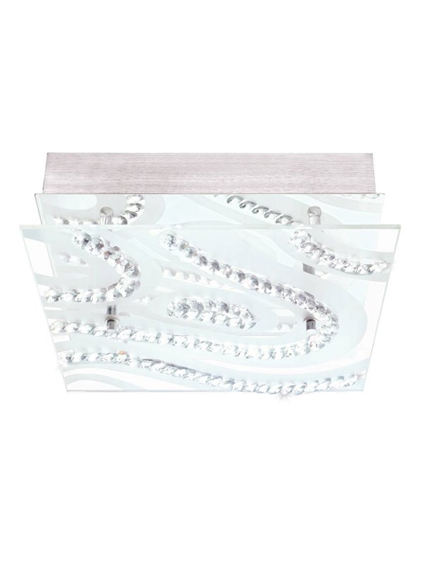 EGLO VERDESCA PLAFOND SATIJN/BEKLEED/KRISTAL
