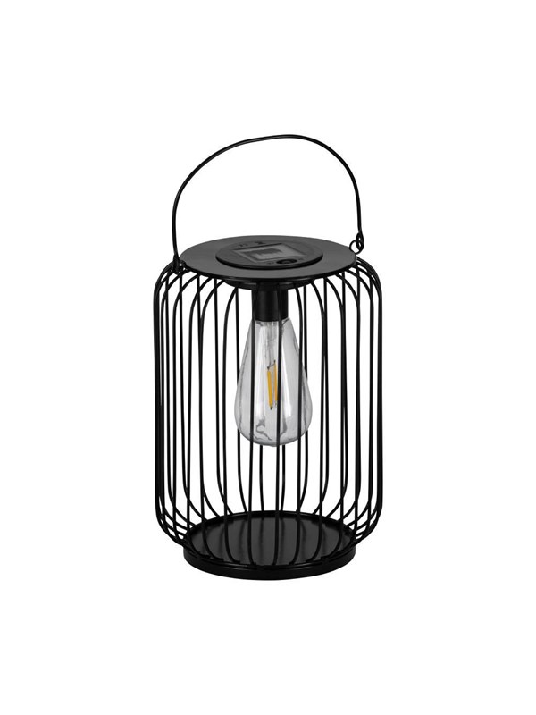 EGLO ZONNECEL LAMP TAFELLAMP H190 600MA 8LM ZWART
