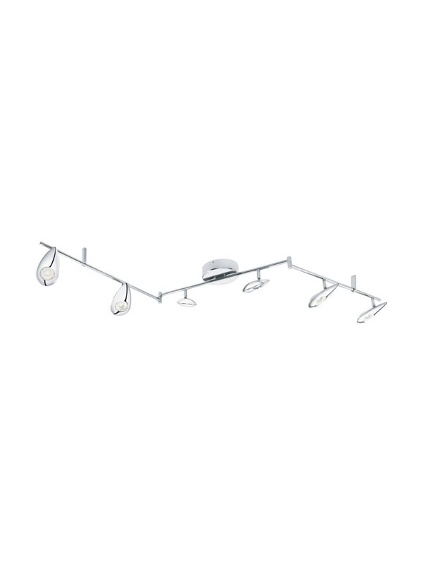 EGLO SOKKELSPOT 6X340LM CHROOM